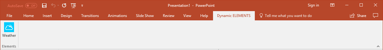 powerpoint presentation for weather