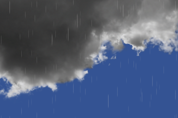 rain and clouds full HD weather icon sample